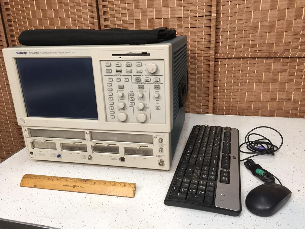 Tektronix CSA 8000 Communications Signal Analyzer / Oscilloscope