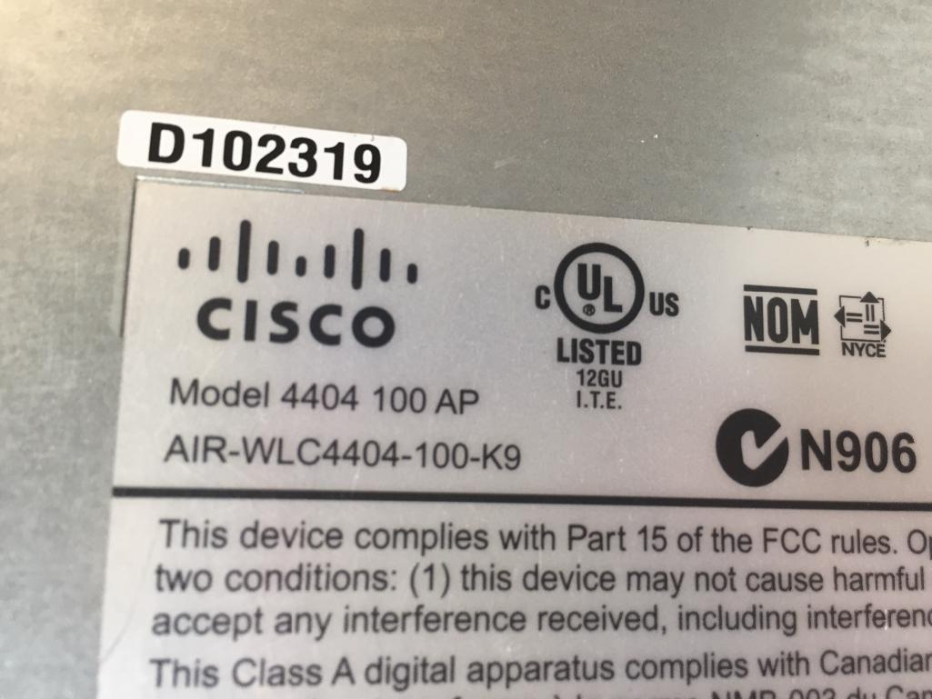 Cisco AIR-WLC4402-100-K9 4400 Series Wireless Lan Controller