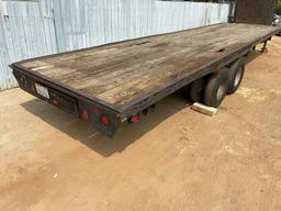 30ft Gooseneck Flatbed Trailer