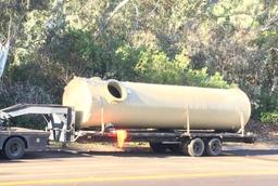 Fibergalss 5,700 gallon Vertical Water Tank