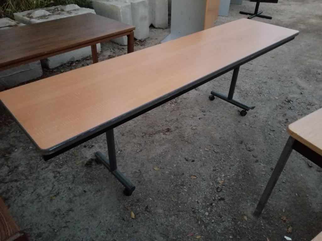 Assorted Tables Small Desk Long Rolling Table - 8 pcs ONE Lot