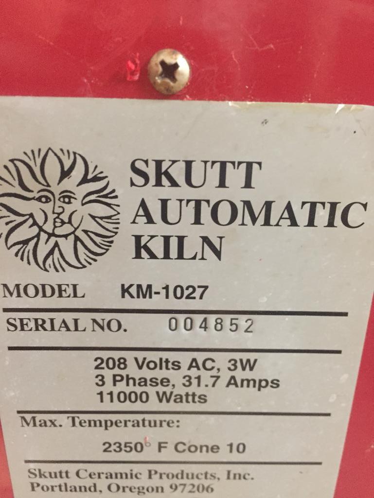 Skutt Automatic Kiln KM-1027 11000W 36"D x 34"H / Ceramic / Pottery / Glass Kiln