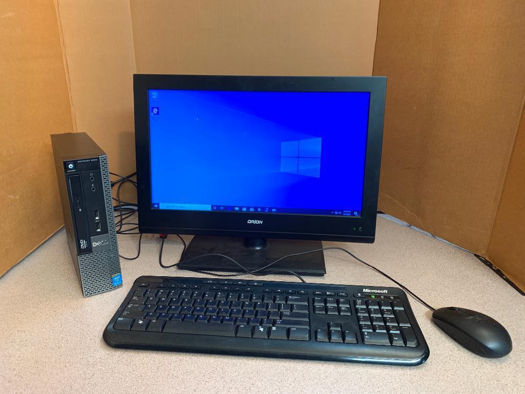 Dell Optiplex 9020 Intel Core i5-4590S 3.0GHz 8GB 320GB Win 10 Pro Desktop Computer