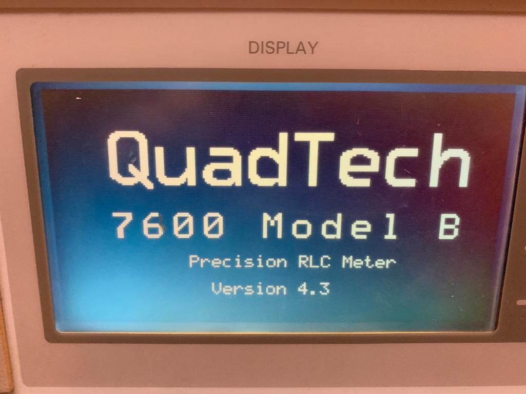 Quadtech 7600 Model B Precision LCR Meter