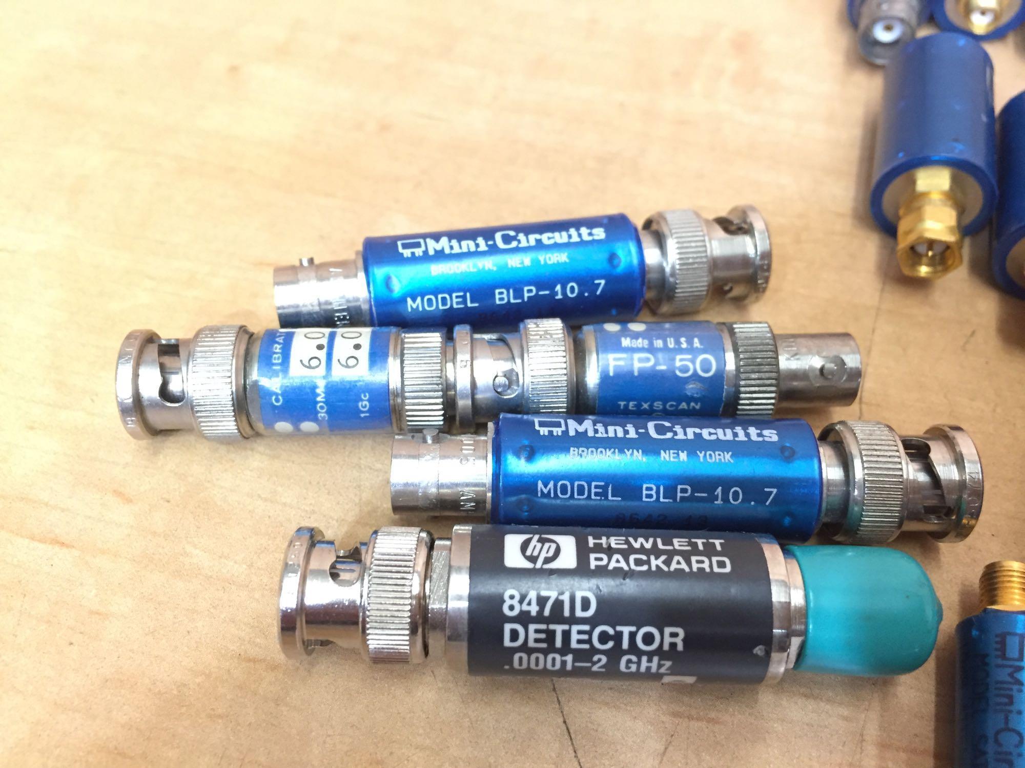 Assorted SMA / BNC RF Coaxial Attenuators / Filters / HP/ Mini-Circuits