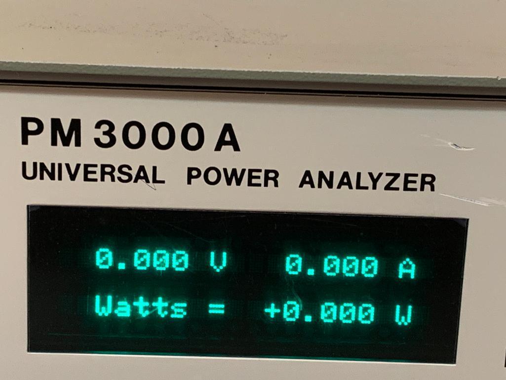 Voltech PM3000A 3 Channel Univeral Voltage Power Analyzer / Precision Power Analyzer