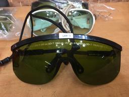 Assorted Wavelength Laser Safety Glasses / Goggles - 5pcs