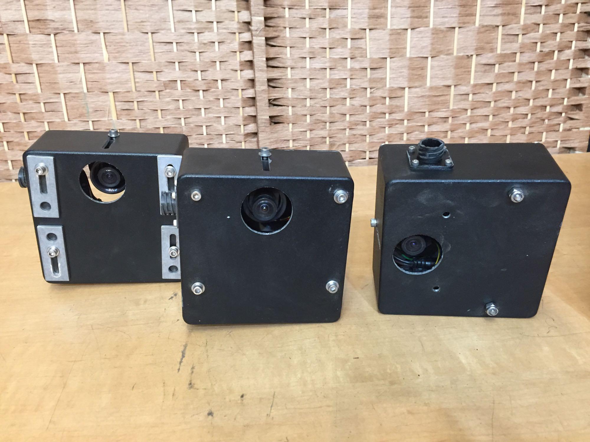 Custom Video Cameras with Beamer V Fiber Optic Video Transmitters - 3pcs