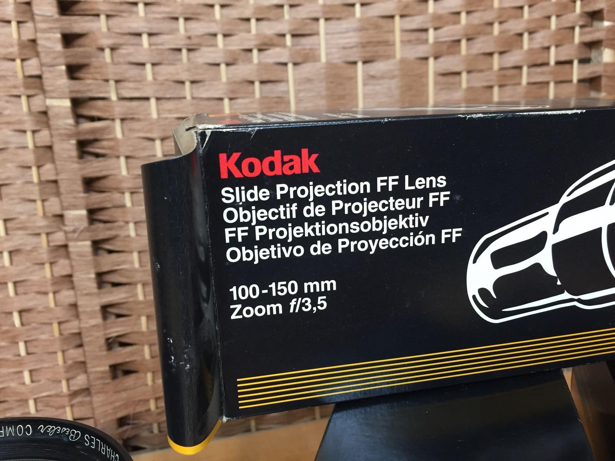 Kodak Slide Projection Lenses & Charles Beseler Movie Projecton Lenses - 7pcs