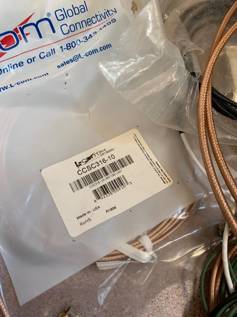 Assorted COAX Cables / BNC / TNC / SMA