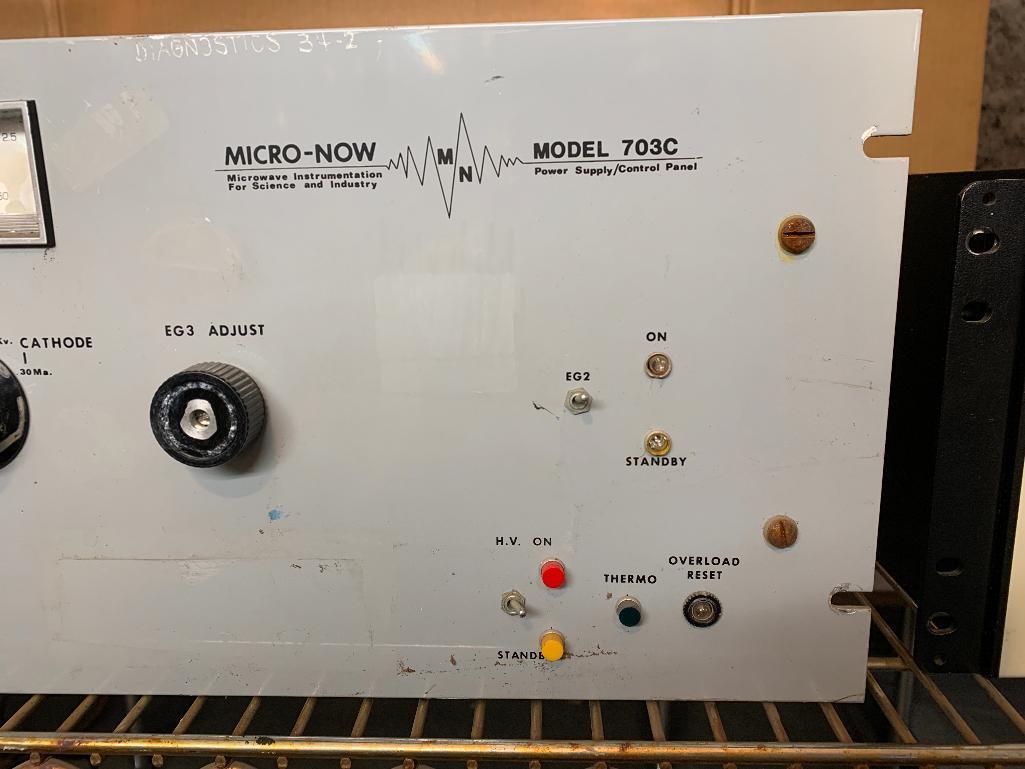 Micro-Now 703CL Microwave Instrumentation High Voltage Power Supply