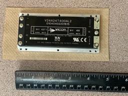 Vicor V24A24T400AL2 24V to 24V Regulator & Wavelength Electronics MPL-500 500mA Laser Diode Driver