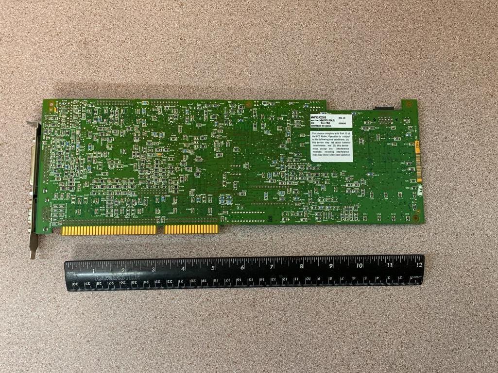 Matrox MM/VGA32KB/B ISA Interface Video Card & UltraLink 118 Card