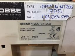 Omron NT20S-ST128B Interactive Display / Operator Interface - 2pcs