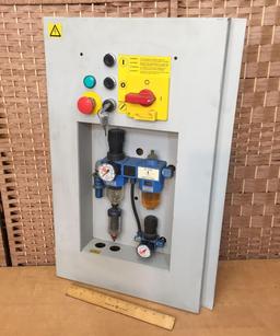 Custom Pneumatic Control Panel w/ Festo Pressure Regulators & Festo Water Traps