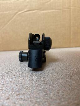 AR-15 Detachable Carry Handle + Adjustable Iron Sight