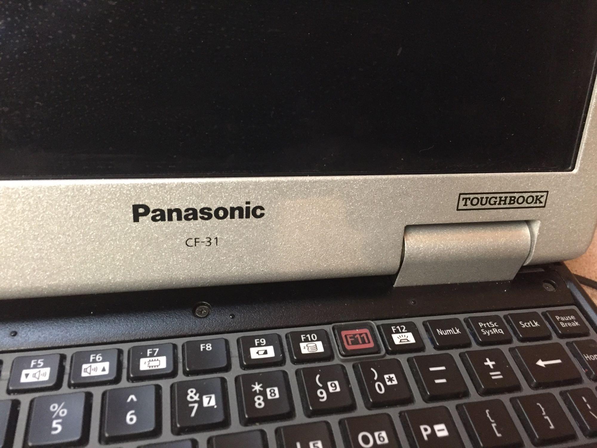 Panasonic ToughBook CF-31 13.1" TouchScreen Intel i5-3340 Win 10 Pro Rugged Laptop