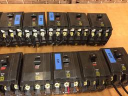 Square D 20amps Circuit Breakers