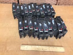 General Electric THED113020 20 amps 277VAC Circuit Breakers - 20 pcs