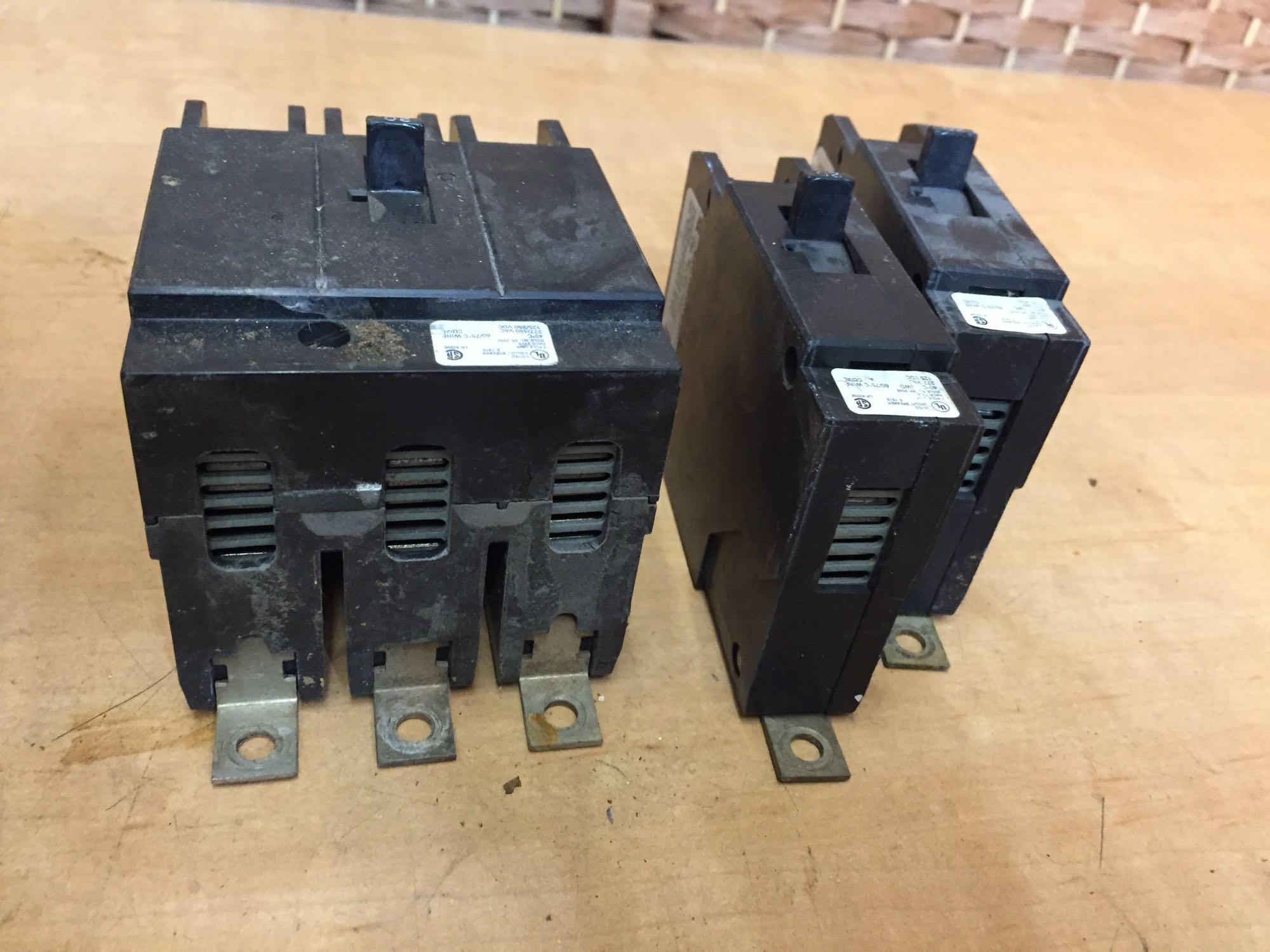 70amps & 20amps Circuit Breakers