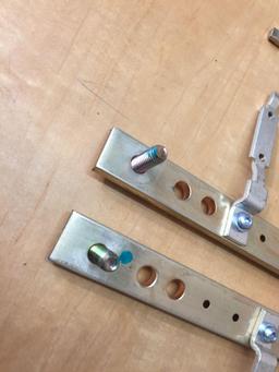 Silver Plated Copper Busbars - 7pcs