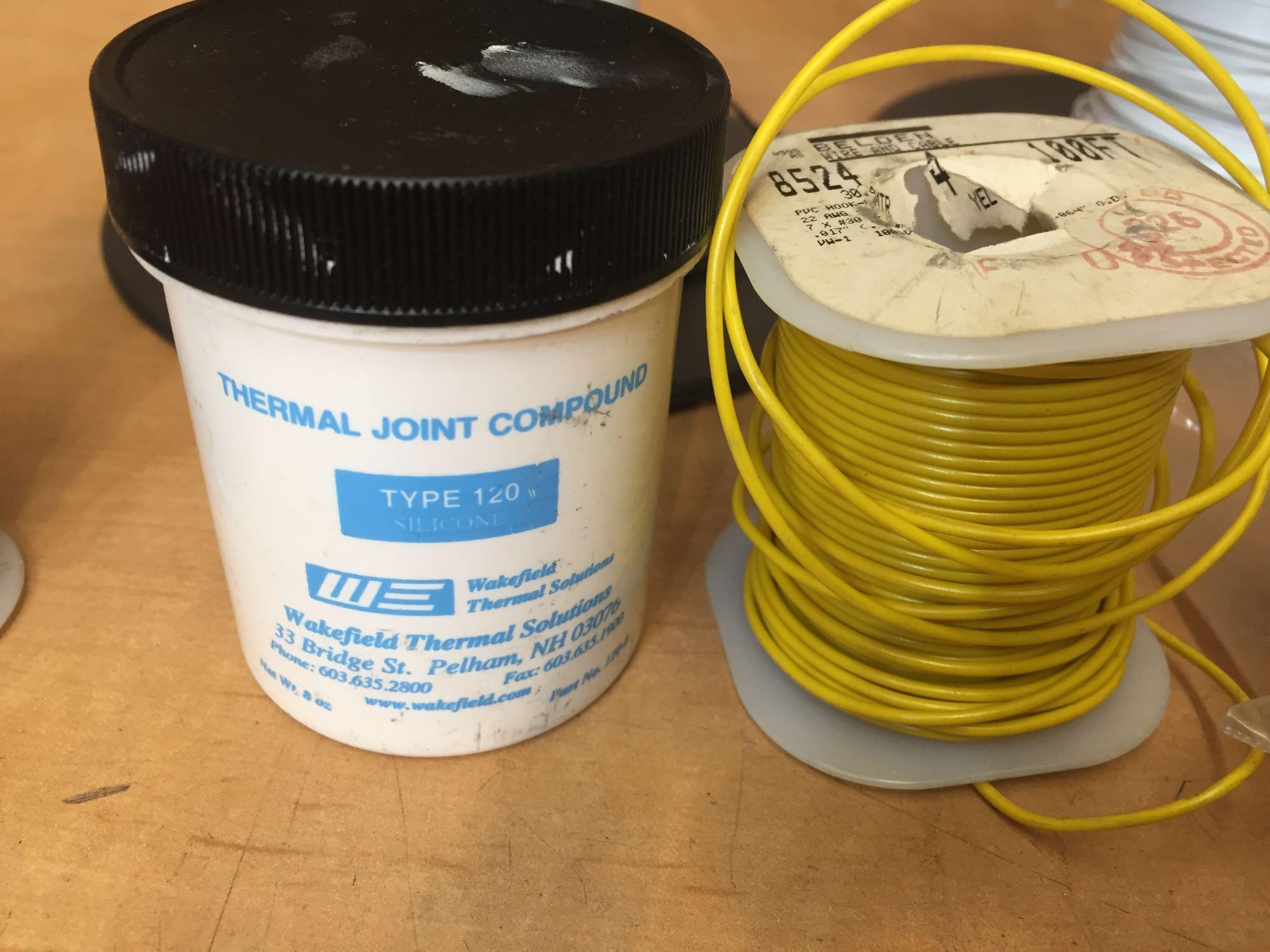 Assorted Wire Rolls & Indium Solder