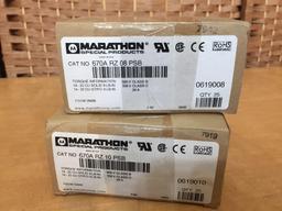 Marathon 670A-RZ-08-PSB 670A RZ Series Double Row Terminal Blocks - 2 boxes