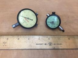 Starrett & Mahr Federal Dial Indicators - 2pcs