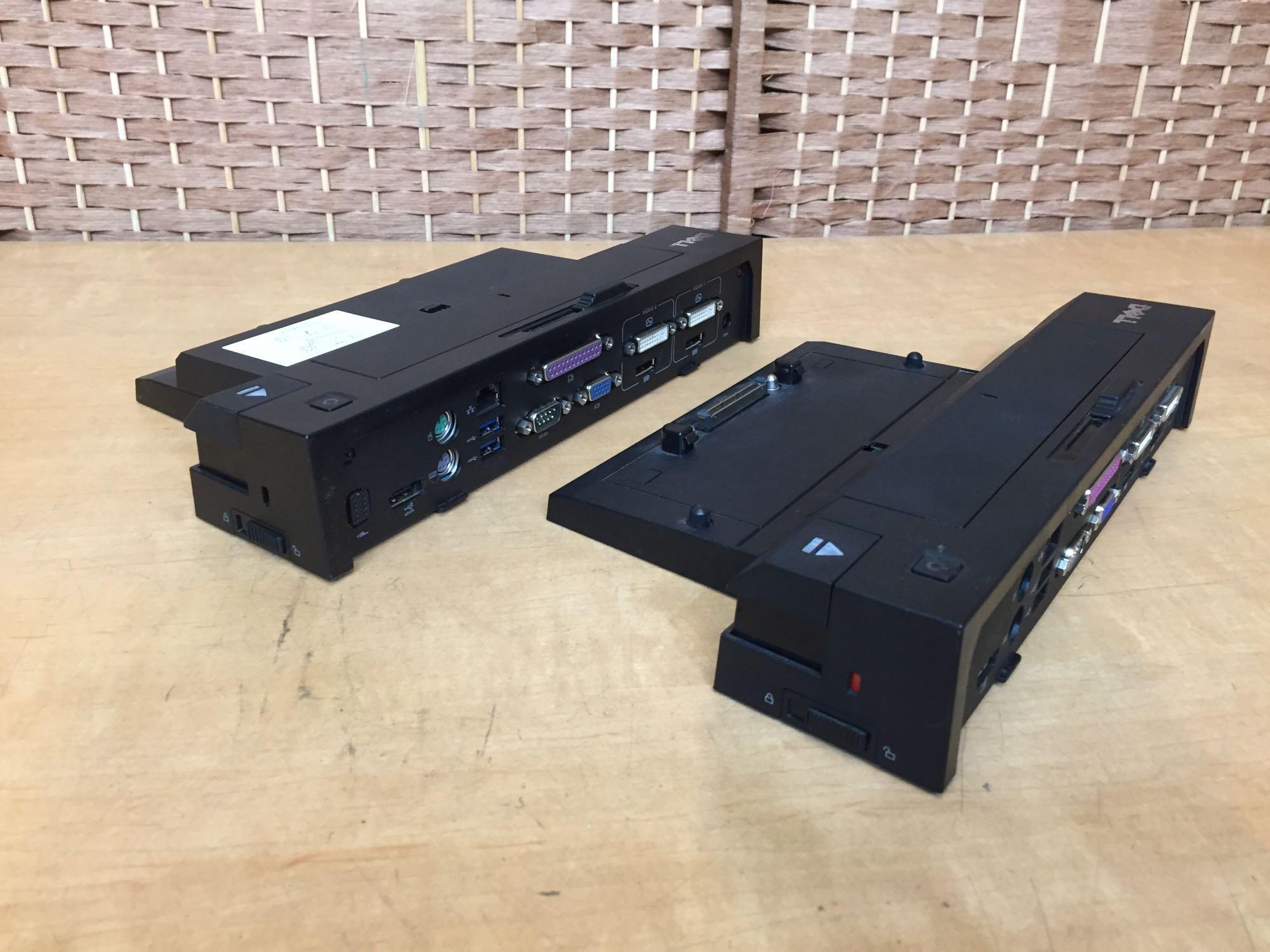 Dell 35RXK & CY640 E-Port Plus Port Replicators / Docking Stations - 2pcs