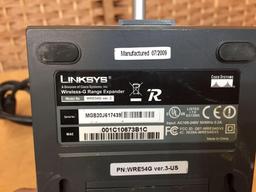 Linksys Wireless G Range Extender / Garmin GA25MCX GPS Antenna & Radio AV Receiver