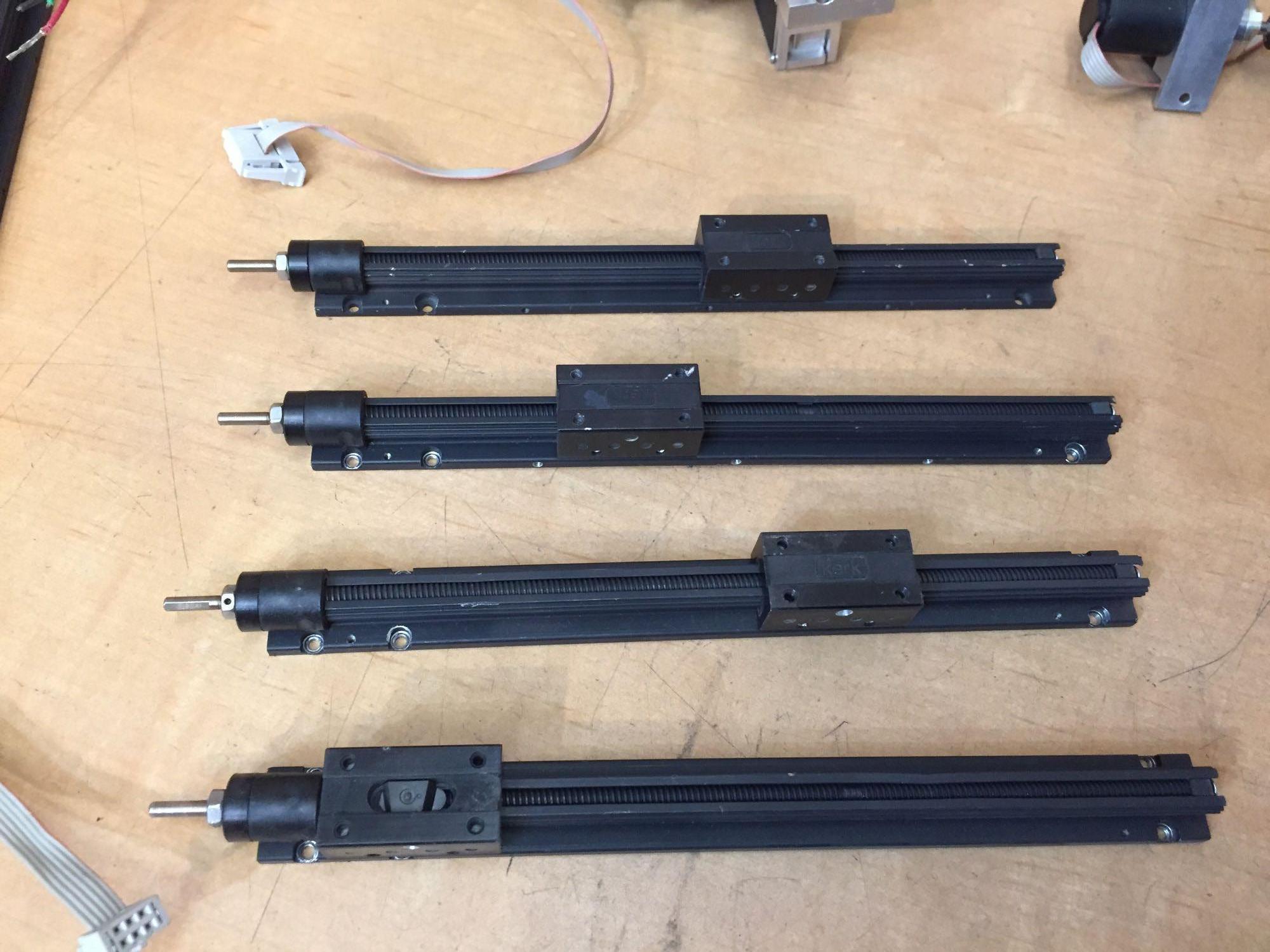 Faulhaber DC Micromotors / Kerk Linear Rails Sliders