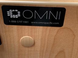Omni Pacific Large 4 Door Storage Cabinet 30x30x65"H 2.pcs