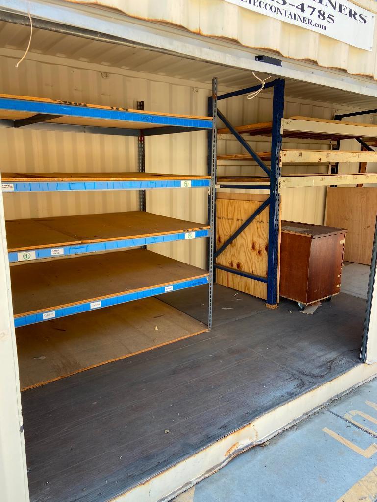 40' CONEX Box / Shipping / Storage Container + 3 Roll Up Doors