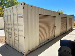 40' CONEX Box / Shipping / Storage Container - 3 Roll-up Doors