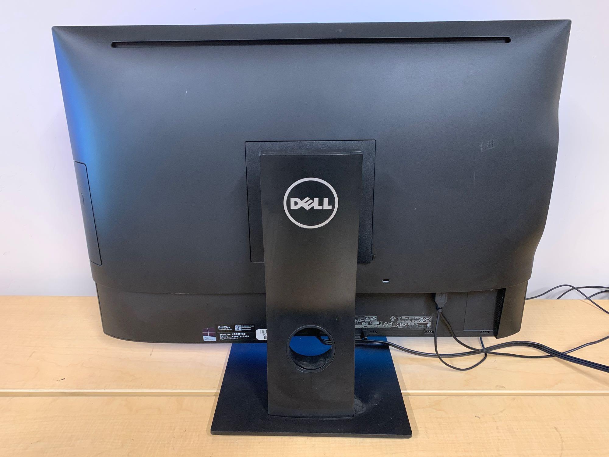 Dell Optiplex 7440 AIO 23.8" LCD Intel i5-6500 3.2GHz 8GB 500GB Win 10 Pro WebCam Desktop Computer