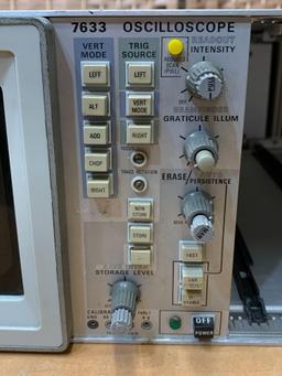 Tektronix 7633 RackMount 3 Slot Oscilloscope NO modules