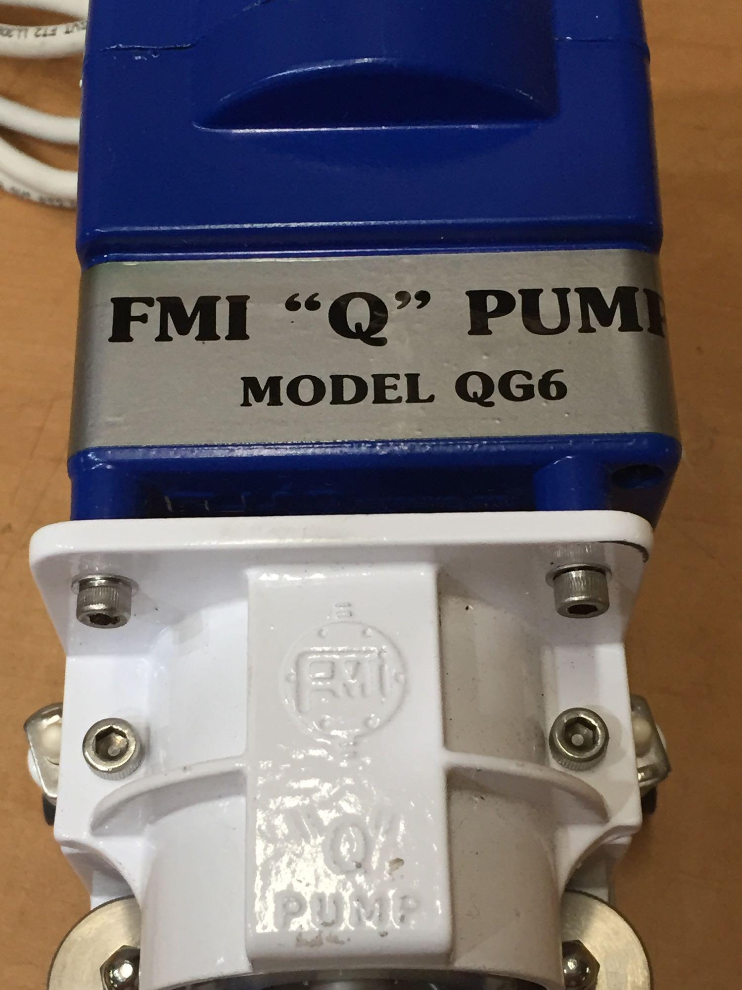 Cole Parmer FMI QG6 Series Q Gear Reduce Fluid Metering Pump NEW
