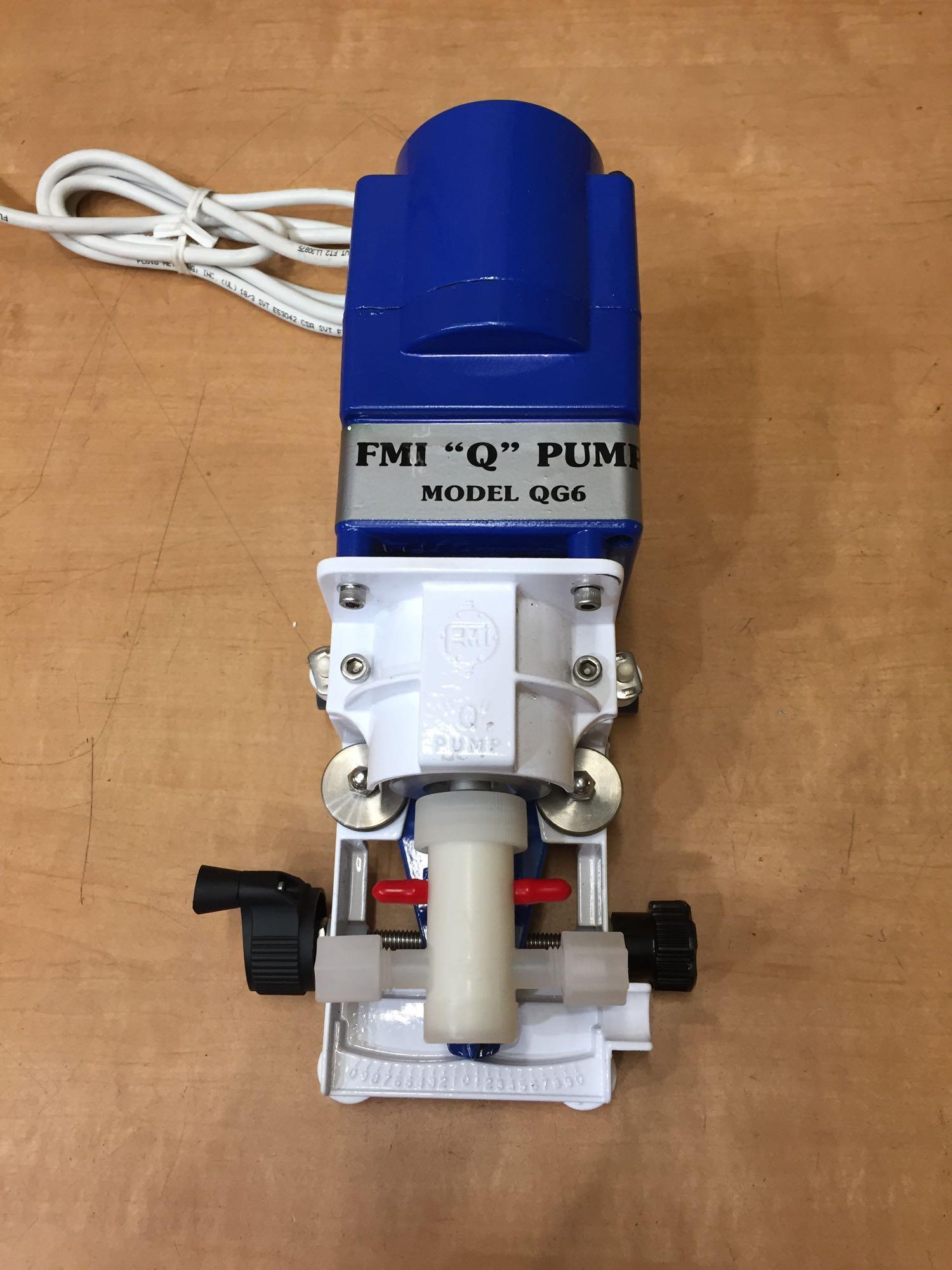 Cole Parmer FMI QG6 Series Q Gear Reduce Fluid Metering Pump NEW