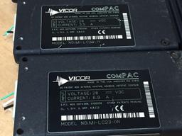 Vicor MI-LC20-IY & MI-LC23-IW Isolated DC to DC Converters 28VDC to 5VDC/50W & 24VDC/100W - 4pcs