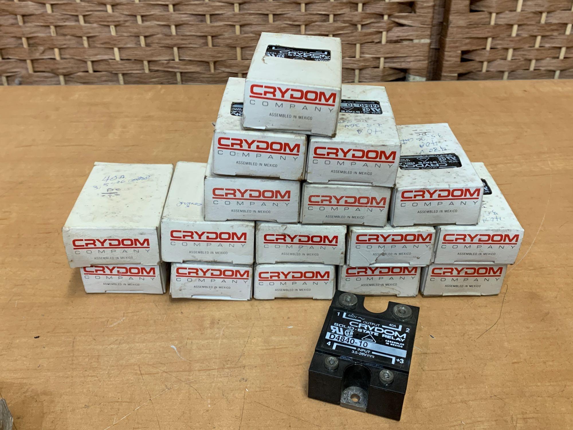 Assorted Solid State Relays / Crydom / MEC / Electromatic - 20pcs
