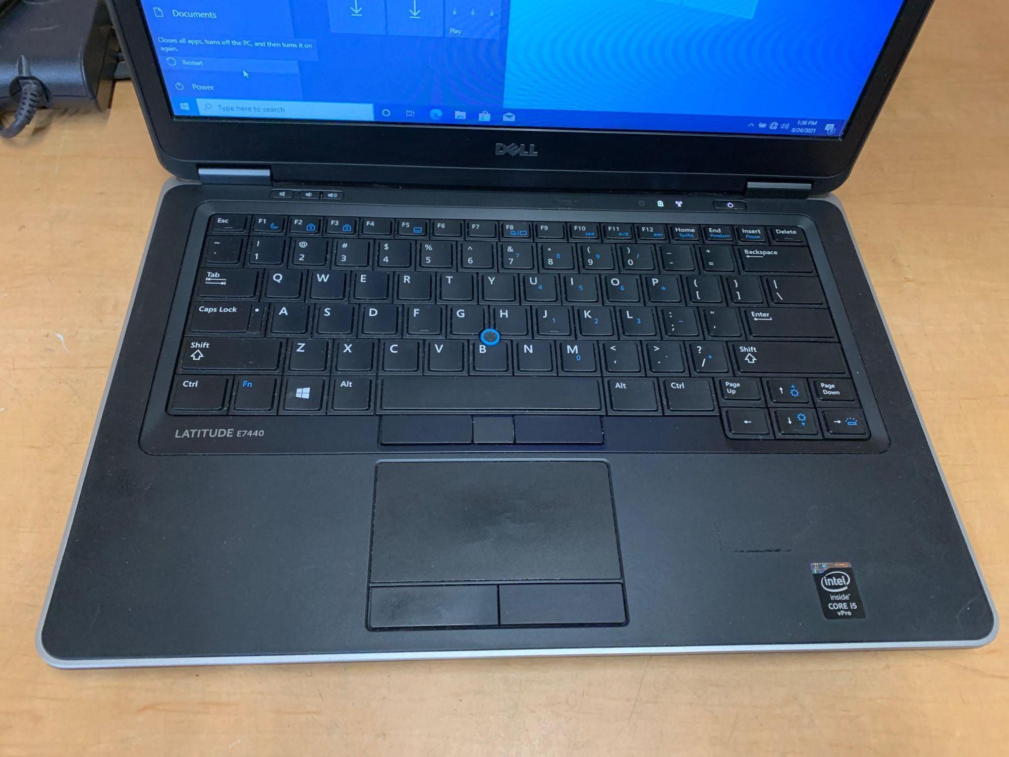 Dell Latitude E7440 14" LCD Intel i5-4300U 1.90GHz 4GB 500GB Wifi Bt Win 10 Pro Laptop Computer