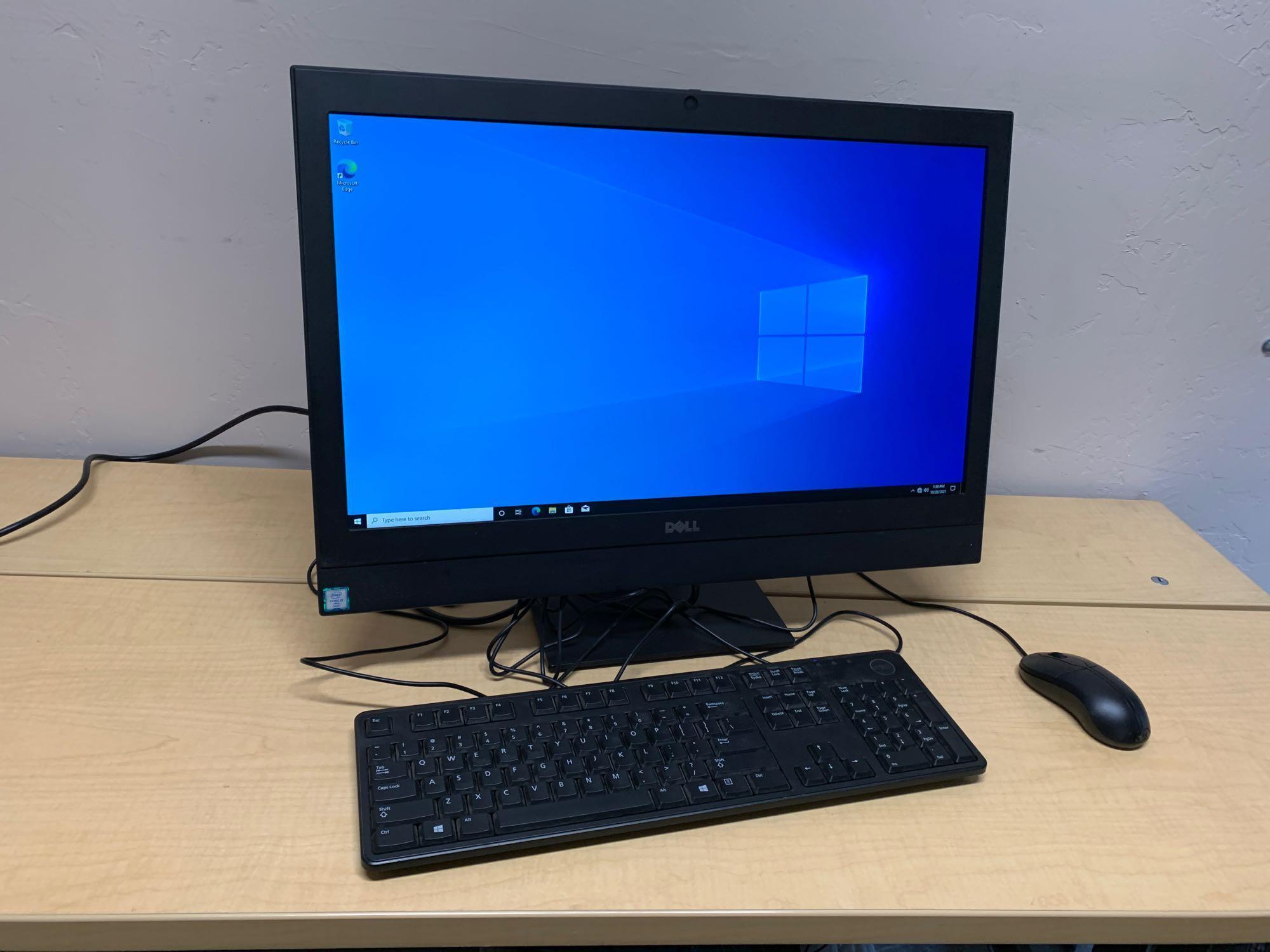 Dell Optiplex 7440 AIO 23.8" LCD Intel i5-6500 3.2GHz 8GB 500GB Win 10 Pro WebCam Desktop Computer