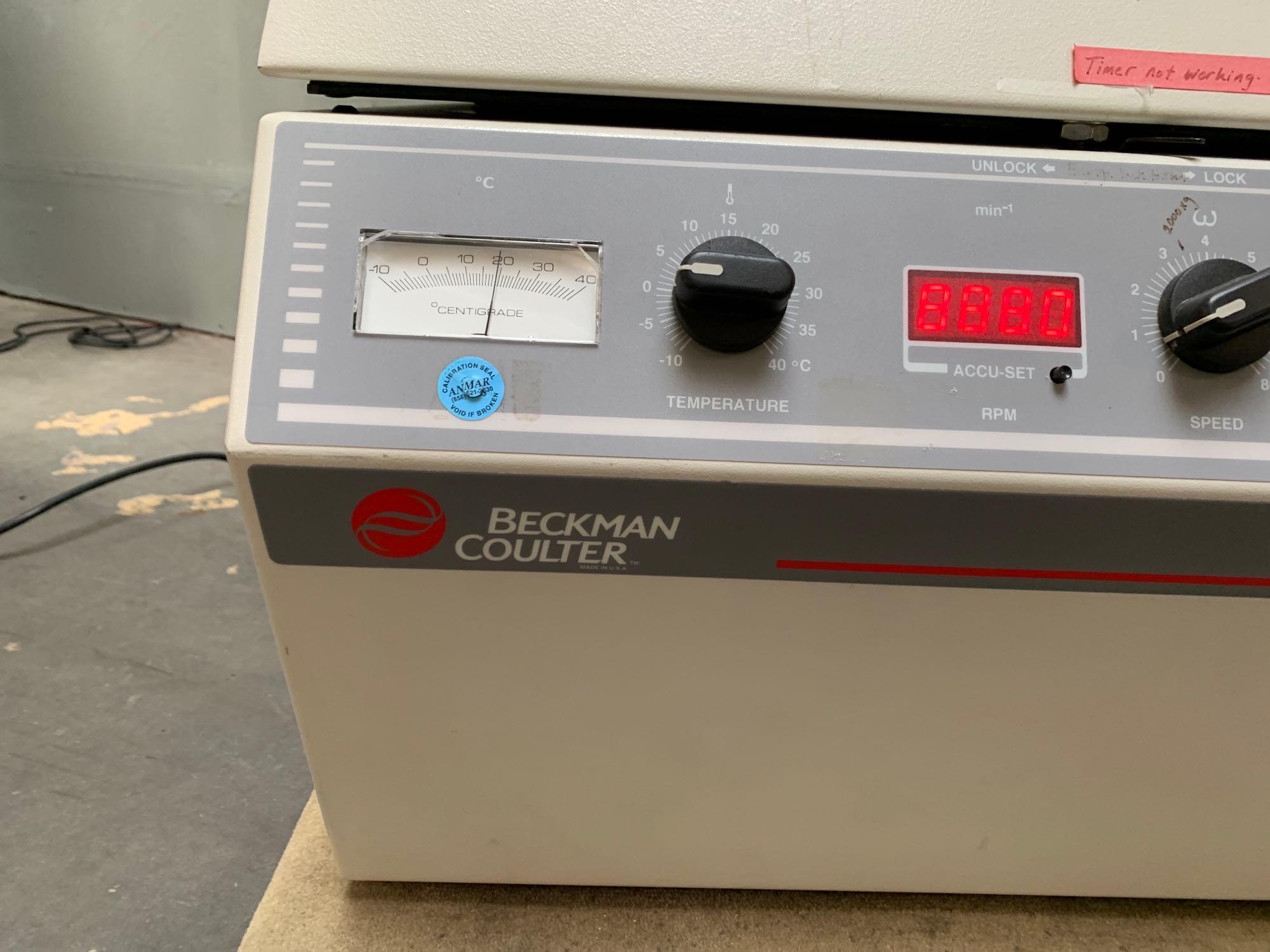 Beckman Coulter Allegra 6R Refrigerated Centrifuge