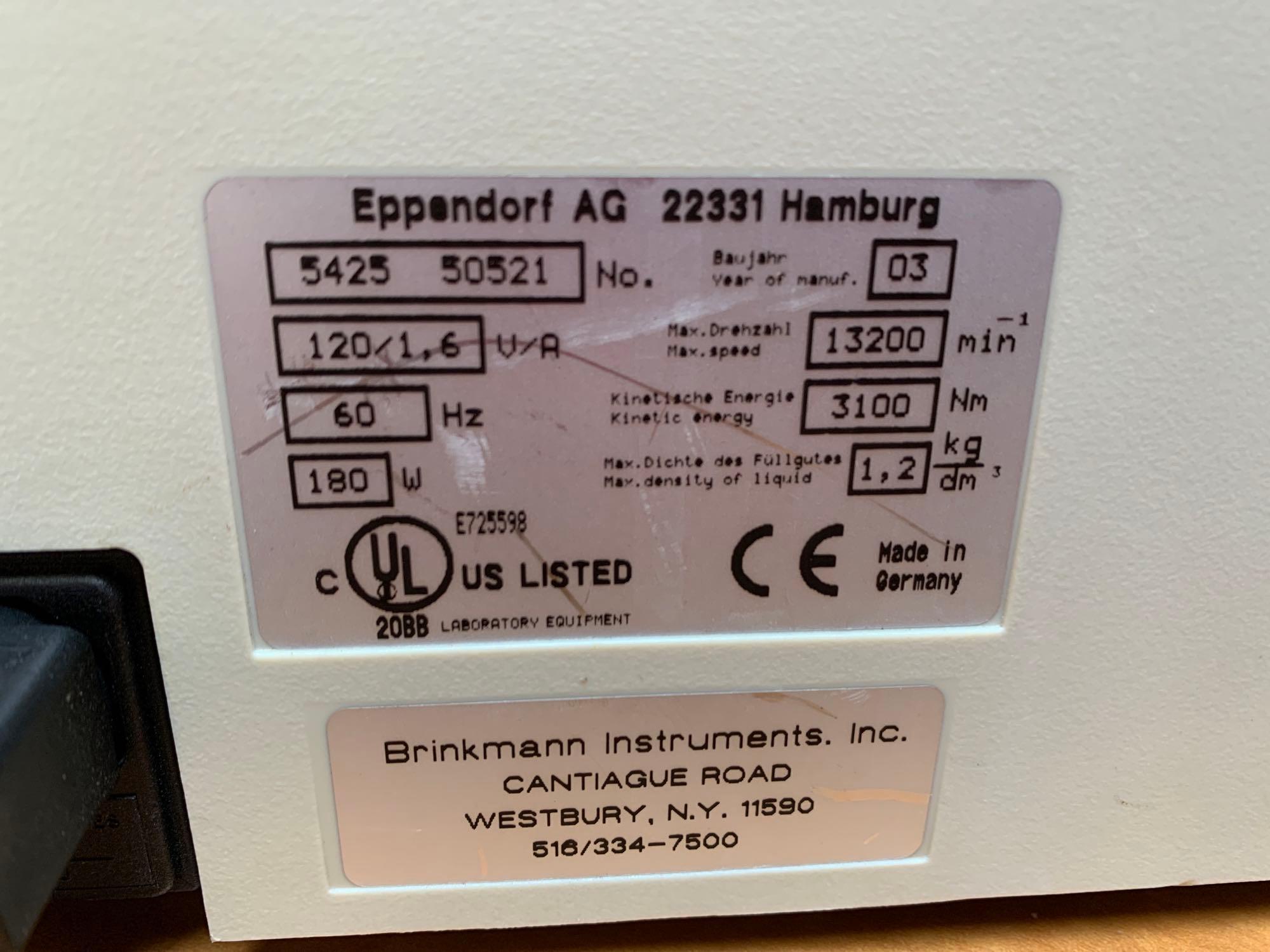 Eppendorf 5415D Desktop Digital Centrifuge with Rotor F45-24-11