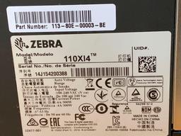 Zebra 110XI4 Industrial Barcode Label Printer