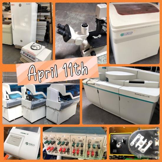 APR 11th Laboratory Capital Asset Sale!