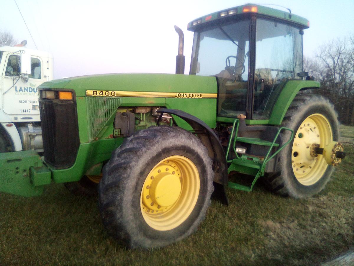 Passed John Deere 8400 Tractor