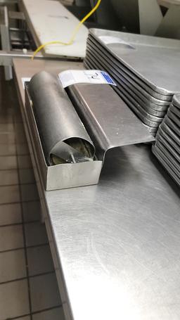 Stainless steel butter roller for buns
