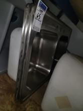 Stainless steel sink insert 33" x 21" x 7"