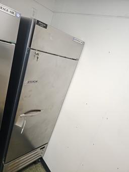 Horizon stainless steel single door freezer